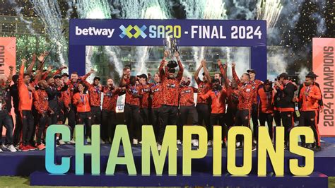 SA20 – Same winners but new stars and heroes .